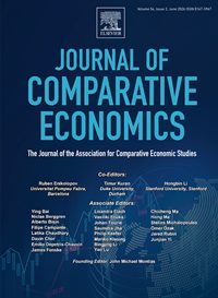 Journal of Comparative Economics cover