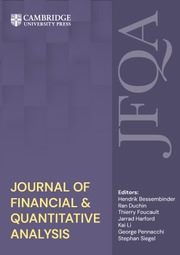 Journal of Financial and Quantitative Analysis cover